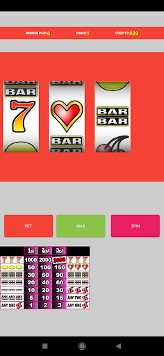 Android application Simulador Maquina tragamonedas screenshort