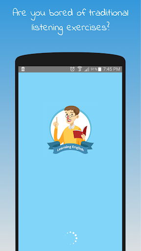 Android application Speaking English Podcast screenshort
