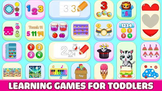 Toddler Games for 2+ Year Kids