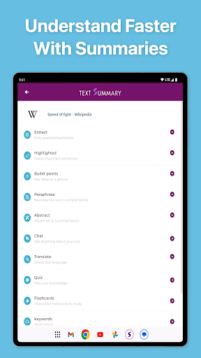 Text Summary - TLDR Summarize screenshot 12