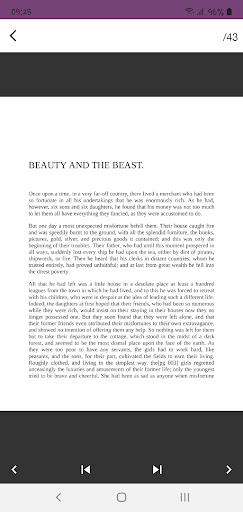 Android application Beauty and the Beast-Book screenshort