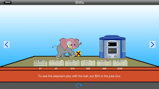 Paying with Coins and Bills US