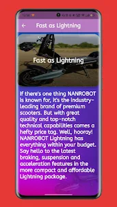 NANROBOT LIGHTNING Guide