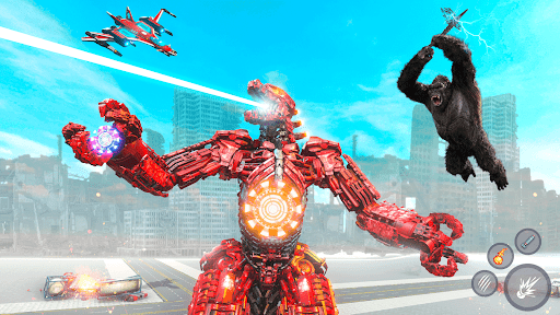 Gorilla Robot Car: Robot Games screenshots 2