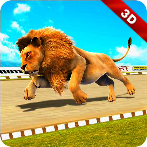 Wild Lion Racing Animal Race  Icon