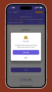 Flutter Quiz and Earn - Demo