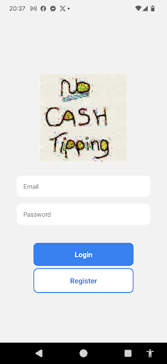 Android application no cash tipper beta screenshort