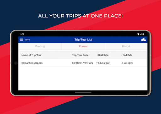 Vista previa de la aplicación