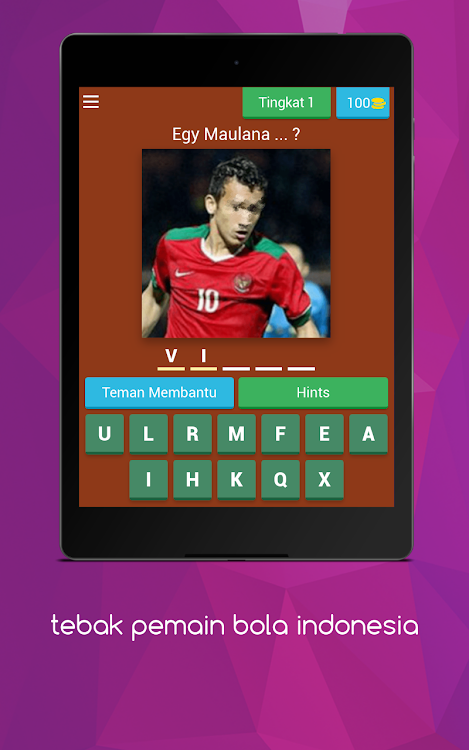 tebak pemain bola indonesia - 10.13.7 - (Android)