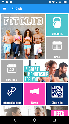 myFitApp now Screen 2