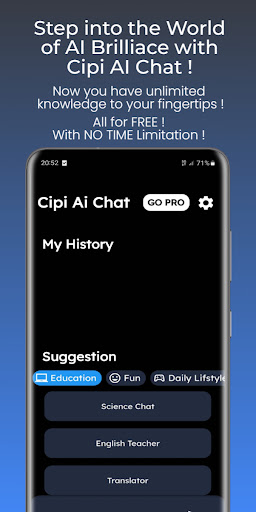 Cipi Ai Chat Screen 2