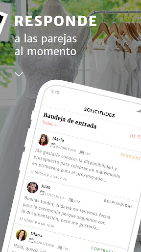 Matrimonios.cl para empresas Screen 3
