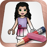 Drawing Lessons Lego Friends icon