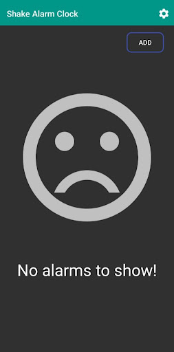 Shake Alarm Screen 3