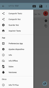 Captura de Pantalla 6 Voz Texto - Texto Voz PDF android
