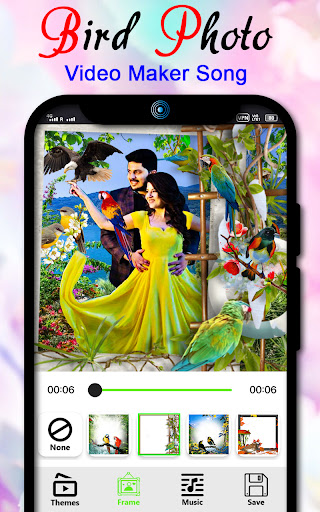 Bird photo video maker song