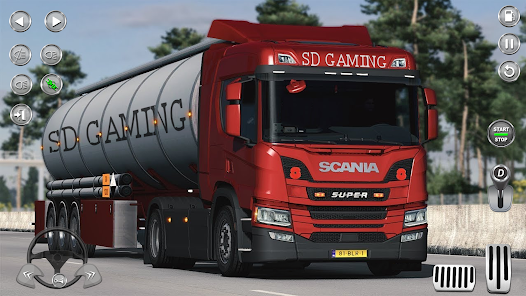 Truck Simulator Oil Tanker 3d  screenshots 9