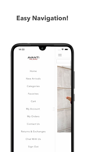 Avanti Milano Menswear Screenshot 4 - AppWisp.com