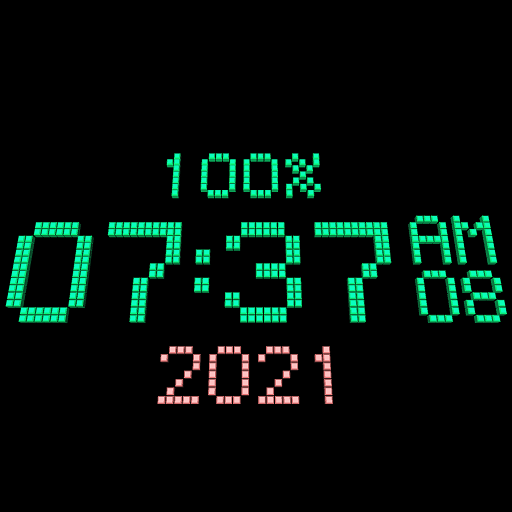 3D Digital Clock-7 logo