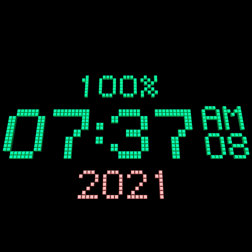 3D Digital Clock-7 2.04 Icon