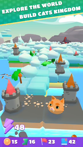 Cats & Towers: Merge Puzzle 3D Screen 3