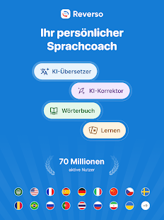Reverso Übersetzer Wörterbuch Screenshot