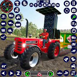 Imagen de ícono de simulador de tractor indio