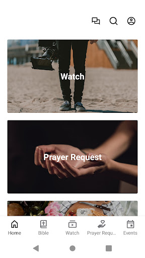 Android application First Baptist Church Bogalusa screenshort