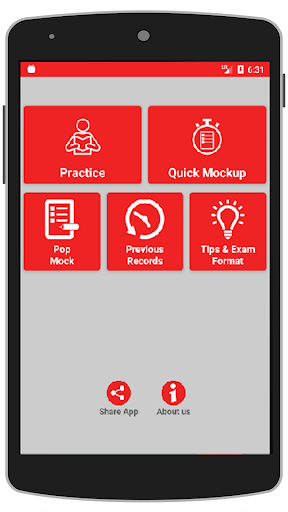 Android application AWS Certified solutions archit screenshort