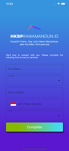 Android application HKBPRAWAMANGUN.ID screenshort