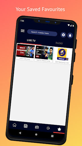 DD Live TV HD | Sports, News Screen 2