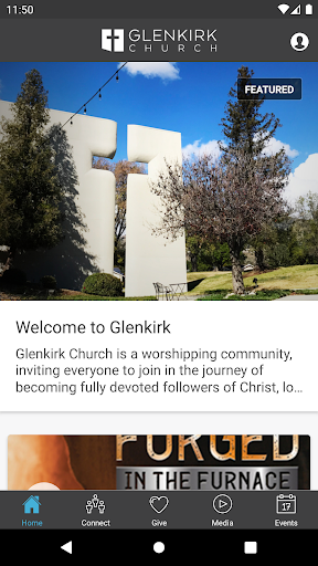 Android application Glenkirk Church screenshort