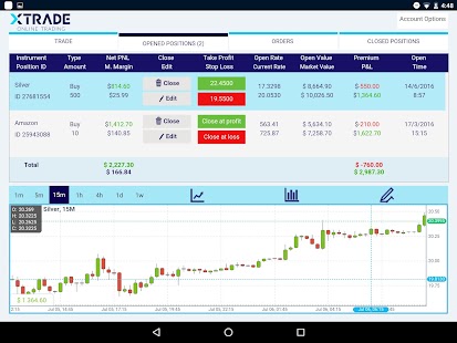 Xtrade - Online Trading Screenshot