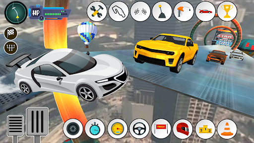 Android application Kids Cars Stunts Racing Games screenshort