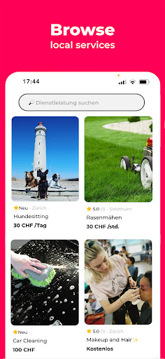 Android application KORK screenshort