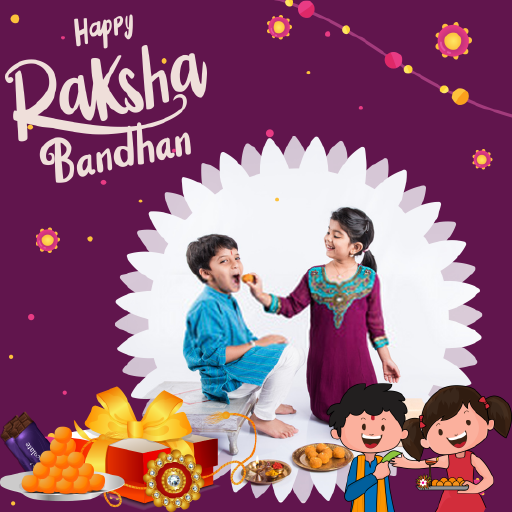 Raksha Bandhan Photo Frame App  Icon
