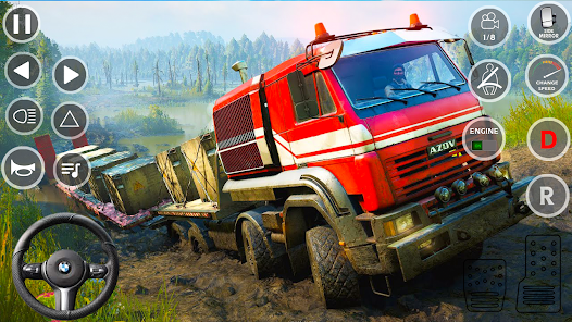 Offroad Mud Games: Cargo Truck  screenshots 12