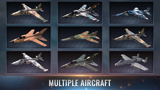 Fighter Pilot MOD APK: HeavyFire (Unlimited Money) 3