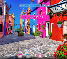 キレイな壁紙アイコン ブラーノ島のカラフルな街並み 無料 Androidアプリ Applion