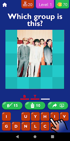 Game screenshot Guess The Kpop Group Game mod apk