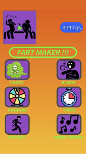 Android application Fart Maker - Fart & Burp Sound screenshort