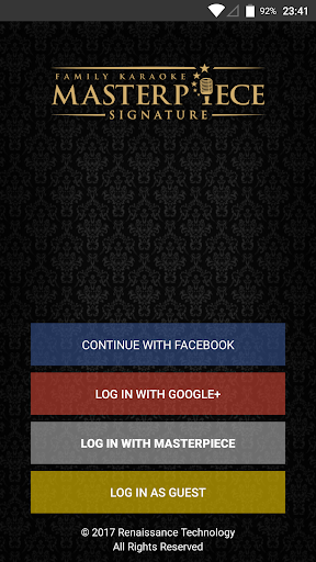 Android application Masterpiece KTV screenshort