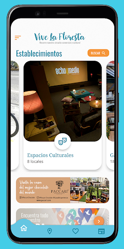 Android application Vive La Floresta screenshort