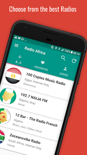 Android application African Radio Stations screenshort