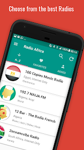 Captura de Pantalla 1 Estaciones de radio de África android