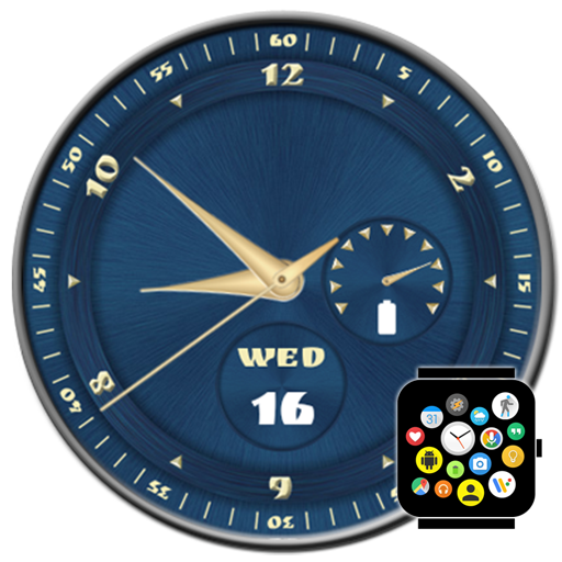 Watch Face Theme Bubble Cloud Logo
