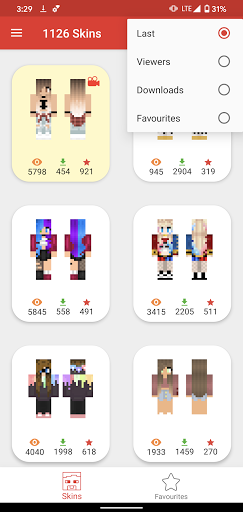Girl Skins Screen 3