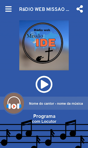 Rádio Web MISSÃO IDE Screen 2