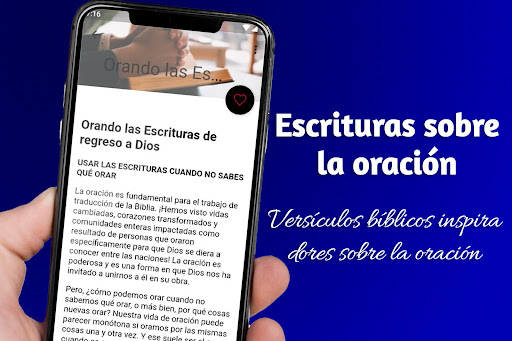 Escrituras sobre la oración Screen 2