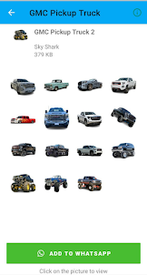GMC Pickup Truck Stickers